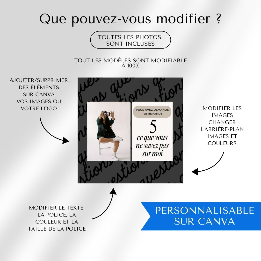 200 Templates Instagram et Réseaux Sociaux