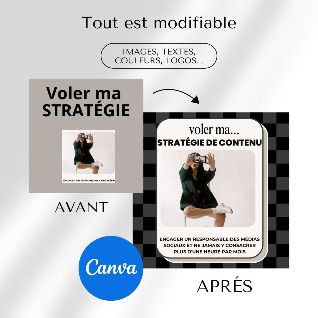 200 Templates Instagram et Réseaux Sociaux