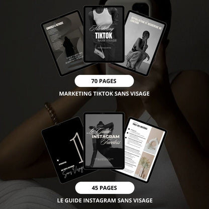 Pack Marketing Digital sans visage FACELESS